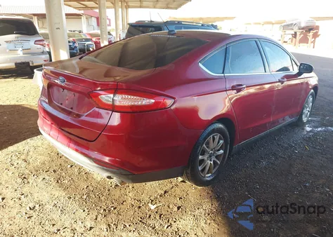 2016 Ford Fusion S из США, поврежденный, VIN 3FA6P0G73GR305369